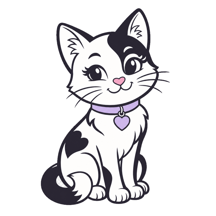 Lola, das Cat Lola Maskottchen
